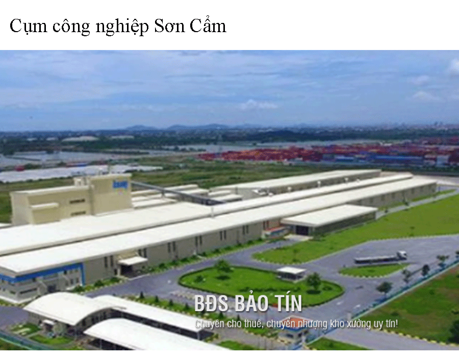 Thông tin về Cụm công nghiệp Sơn Cẩm