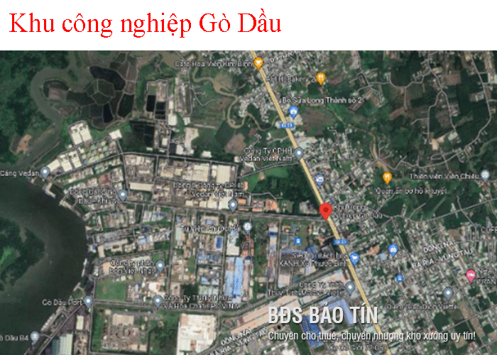 Thông tin đặc điểm về KCN Gò Dầu